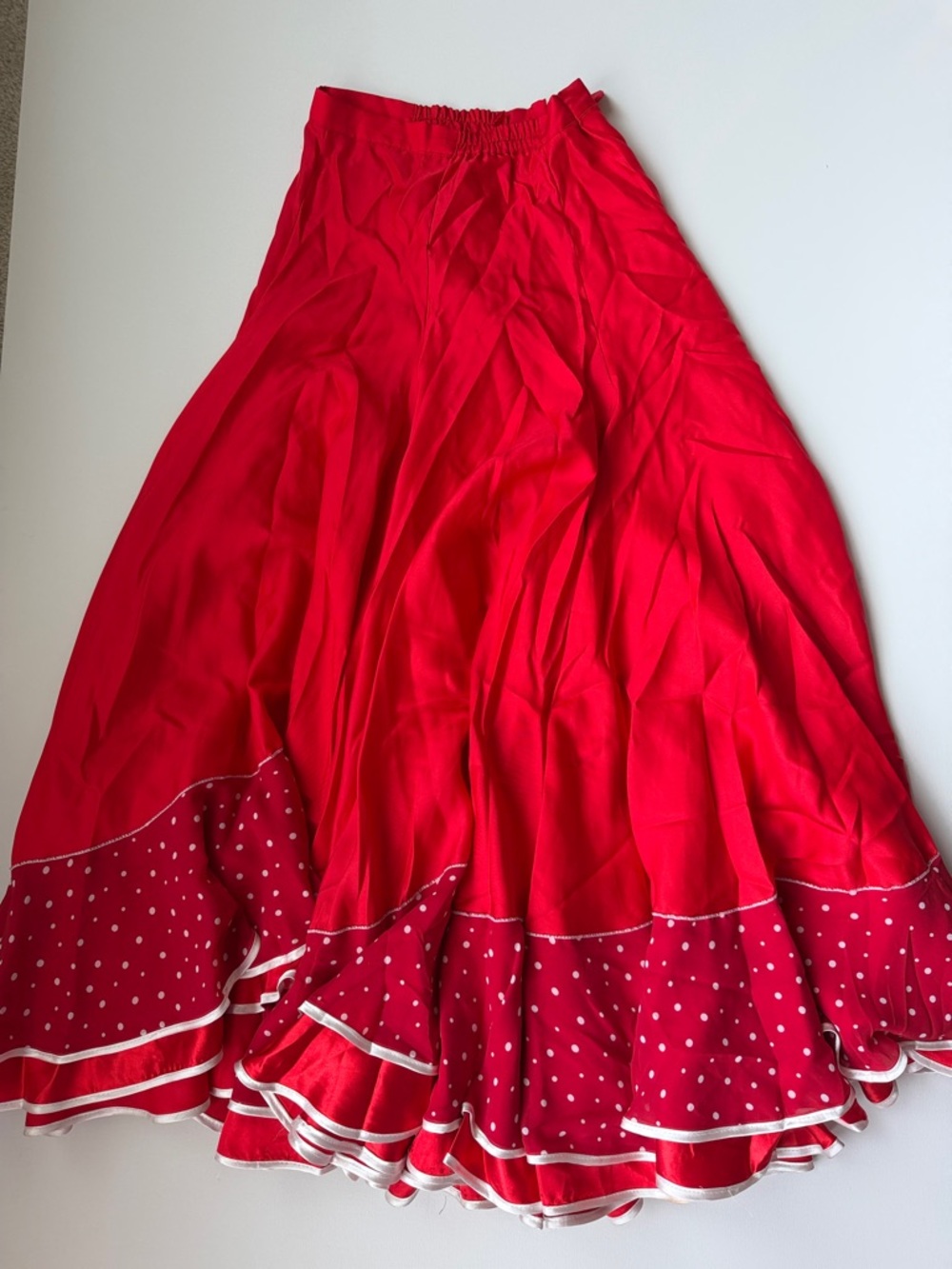 Sansha Flamenco polka dot skirt